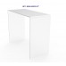FixtureDisplays® Acrylic Plexiglass Clear Riser Set of Three 13804
